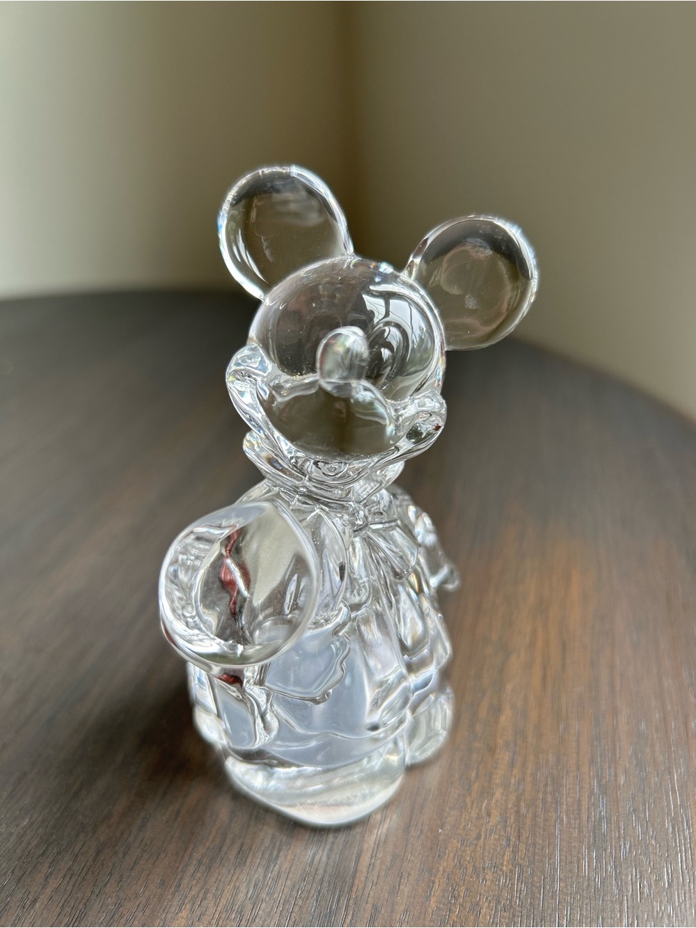 Lenox Disney Mickey Mouse full-lead crystal Salt Shaker! Adorable - NEW - Picture 4 of 5
